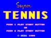 Super Tennis : The Sega Card - Usa - Master System