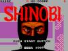 Shinobi - Japon - Master System