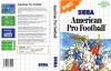 American Pro Football - Master System
