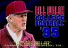 Bill Walsh : College Football '95 - Mega Drive - Genesis