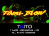 Final Blow - Mega Drive - Genesis