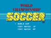 World Championship Soccer - Mega Drive - Genesis
