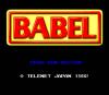 Babel  - PC-Engine CD Rom