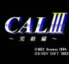 Cal III  - PC-Engine CD Rom
