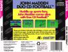 John Madden : Duo CD Football - PC-Engine CD Rom