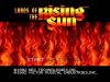 Lords of the Rising Sun - PC-Engine CD Rom