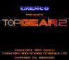 Top Gear 2 - SNES