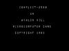 Conflict 2500 - TRS-80