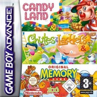 CandyLand / Chutes & Ladders / Original Memory Game