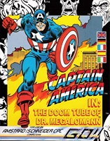 Captain America In : The Doom Tube Of Dr. Megalomann