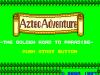 Aztec Adventure - Europe - Master System