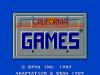 California Games - Europe - Master System