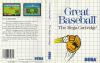 Great Baseball - Usa - Master System