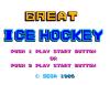 Great Ice Hockey - Usa - Master System