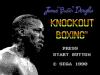 James ''Buster'' Douglas Knocking Boxing - Master System