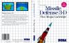 Missile Defense 3-D - Usa - Master System