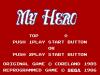 My Hero : The Sega Card - Europe - Master System