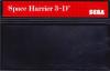 Space Harrier 3-D - Europe - Master System