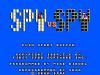 Spy Vs Spy - The Sega Card - Europe - Master System